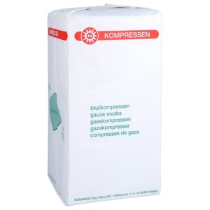 MULLKOMPRESSEN 10x10 cm unsteril 32fach Produktbild