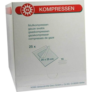 MULLKOMPRESSEN 20x25 cm steril 16fach Produktbild