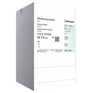 MULLKOMPRESSEN Set 7,5x7,5 cm steril 8fach Produktbild