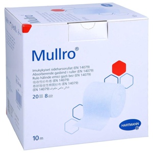 MULLRO Verbandmull 10 cmx10 m gerollt Produktbild