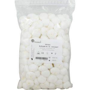 Mulltupfer ballonförmig, Nr. 12 mit Gummiring 13x16 cm Produktbild