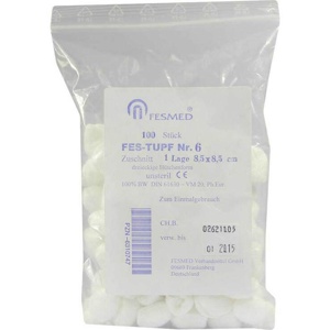 Mulltupfer Fes Tupf Nr.6 uns, 100 St Tupfer Produktbild
