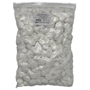 Mulltupfer pflaumengroß unsteril, 500 St Tupfer Produktbild