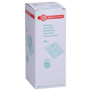 MULLTUPFER-steril Drm.3,0 cm P2 Produktbild
