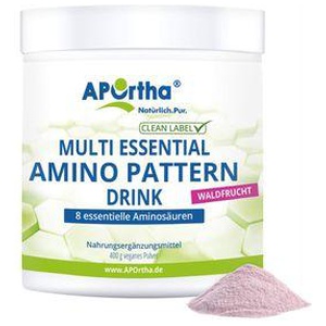 MULTI ESSENTIAL Amino Pattern Drink Waldfrucht Plv Produktbild