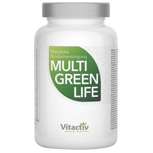 Multi Green Life Vitamine & Mineralien Kapseln, 90 St Kapseln Produktbild