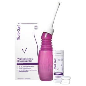Multi-Gyn Vaginaldusche Kombipack 1 Packung Brausetabletten Produktbild