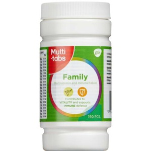 Multi-tabs Family Tablet 190 stk. produktbillede