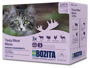 Multibox Kött i sås för katt - 12 x 85 g produkt bild