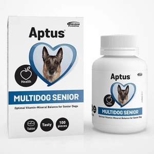 Aptus Multidog Senior Tabletter 100 stk produktbillede