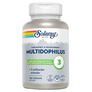 Solaray Multidophilus 3 100 stk produktbillede