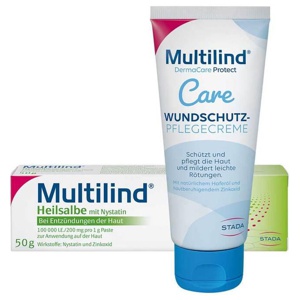 Multilind Heilsalbe und Dermacare Creme Vorteilsset, 1 St Kombipackung Produktbild