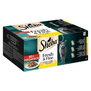 Multipack Sheba Fresh & Fine Frischebeutel 50 x 50 g Produktbild