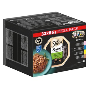 Multipack Sheba Varietäten Schälchen 32 x 85 g Produktbild