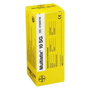 Multistix 10 SG Teststreifen, 100 St Teststreifen Produktbild