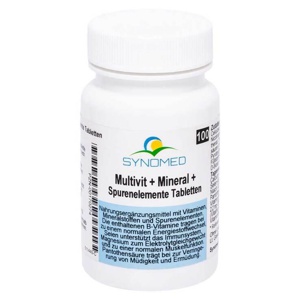 MULTIVIT+Mineral+Spurenelemente Synomed Tabletten Produktbild