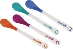 Munchkin 4 White Hot Safety Spoons produkt bild