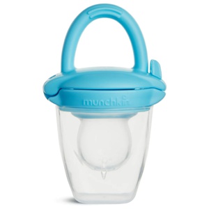 Munchkin Baby Food Feeder Silikon Blue produkt bild