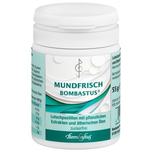 Mundfrisch Bombastus Pastillen zuckerfrei, 55 g Pastillen Produktbild