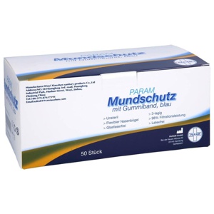 MUNDSCHUTZ 3LAGIG Einweg Produktbild
