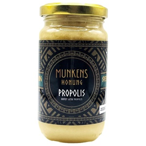 Munkens Hälsa Honung Propolis, Raw Eko 280 g produkt bild