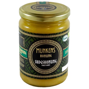 Munkens Hälsa Honung Skogshonung Raw Eko 500 g produkt bild