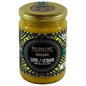 Munkens Hälsa Munkens Honung Raw Lime & Citron EKO 500 g produkt bild