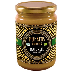 Munkens Hälsa Munkens Honung Raw Naturell EKO 500 g produkt bild