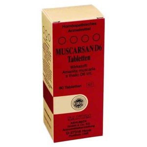 MUSCARSAN D 6 Tabletten Produktbild
