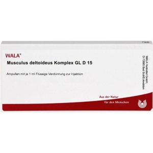 MUSCULUS DELTOIDEUS Komplex GL D 15 Ampullen Produktbild