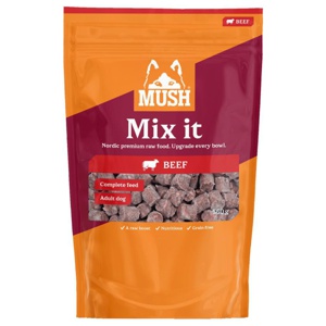 Mush Dog Adult Mix it Frozen Complete Beef 560 g produkt bild