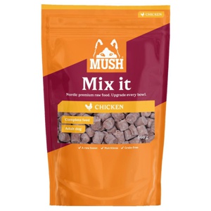 Mush Dog Adult Mix it Frozen Complete Chicken 560 g produkt bild