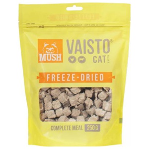 MUSH VAISTO Cat Gul Frystorkat 250 g produkt bild
