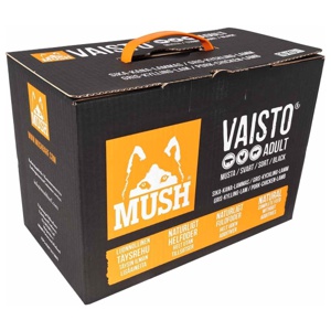 MUSH Vaisto Gris-Kyckling-Lamm 10kg (block) produkt bild