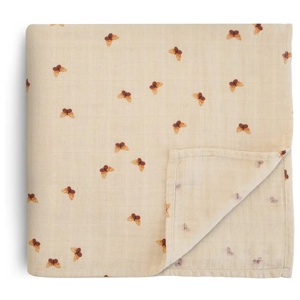 Mushie Muslin Swaddle Butterflies produkt bild
