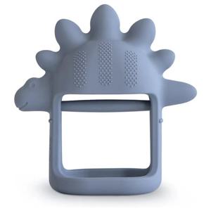 Mushie No-Drop Dino Teether Tradewinds produkt bild