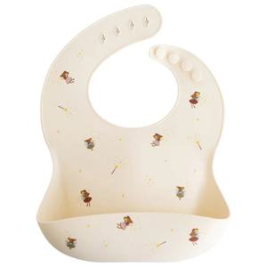 Mushie Silicone Bib Fairy Mice produkt bild