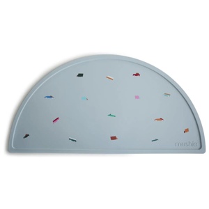 Mushie Silicone Mat Retro Cars produkt bild
