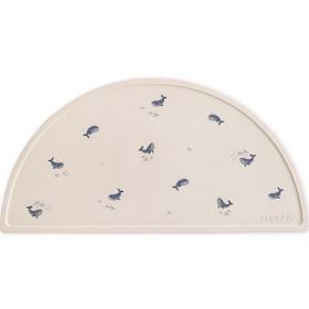Mushie Silicone Mat Whales produkt bild