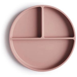 Mushie Silikontallrik Blush produkt bild