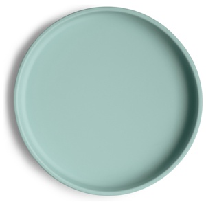 Mushie Silikontallrik med Sugpropp Cambridge Blue produkt bild