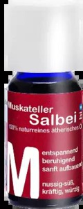 MUSKATELLERSALBEIOeL-Bio-100-naturrein-aetherisch Produktbild