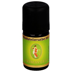 MUSKATELLERSALBEIÖL ätherisch kbA Produktbild