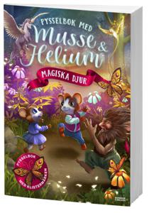 Musse & Helium Pysselbok med magiska djur produkt bild
