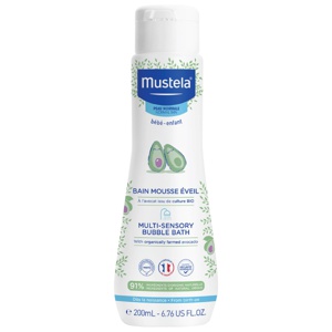 Mustela Multi Sensory Bubble Bath 200 ml produktbilde