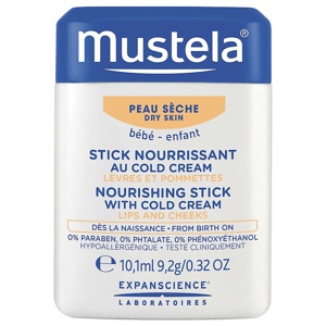 Mustela Nourishing Stick w/ Cold Cream, 10,1 ml produktbilde