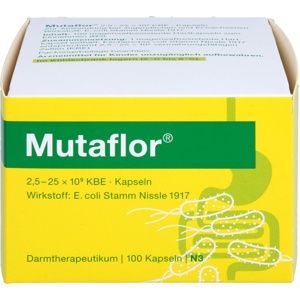 Mutaflor magensaftresistente Hartkapseln 100 St Magensaftresistente Hartkapseln Produktbild