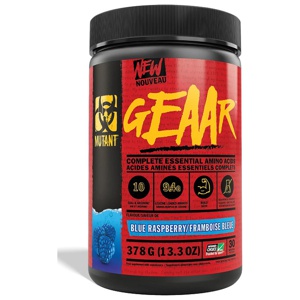 Mutant - GEAAR, Blue Raspberry (EAN 627933222035) - 420g produktbillede