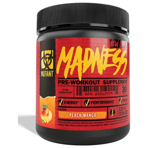 Mutant Madness Peach Mango 30 portioner produktbillede