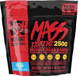 Mutant Mass Extreme 2500 Cookies & Cream 272 kg produktbillede